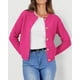thumbnail image 3 of Cardigan de Punto PRETTYGARDEN para Mujer con Botones, Color Rojo Rosa XL, 3 of 6