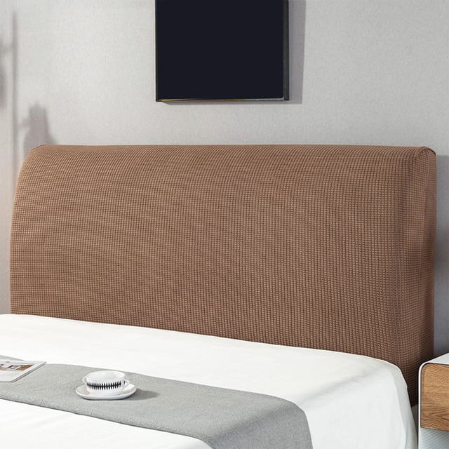 Stretch Headboard Cover Full Wrap Dustproof Padded Protector for 71 Inch Bed