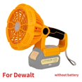 thumbnail image 1 of Ventilador Multifunción con Luz LED, Ventilador Inalámbrico de Mano para Lugar de Trabajo, Makita Bosch DeWalt Milwaukee, Batería de Litio de 14,4-18v, Ventilador de Escritorio USB, 1 of 20