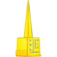 thumbnail image 4 of 10 Pack 1.5" Rain Gauge/sprinkler Gauge, Wide Mouth, Bright Yellow Outdoor Water Measuring Tool Lh-1 - XC, 4 of 5