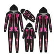 thumbnail image 5 of AGWOLF Halloween Pajamas Family Sets Full Zip Skeleton Onesies Long Sleeve Hooded Sleepwear Novelty One Piece Pajamas Holiday Pjs Sets for Family Dad XXL, 5 of 5