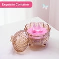 thumbnail image 3 of Set Powder Puff Qopoto de 5 piezas con contenedor Amber Butterfly, 3 of 5
