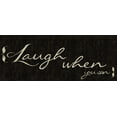 thumbnail image 2 of Greene, Taylor 24x12 Black Ornate Wood Framed with Double Matting Museum Art Print Titled - Laugh When You Can, 2 of 4