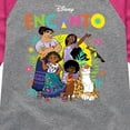 thumbnail image 3 of Disney's Encanto - Encanto Character Group - Toddler And Youth Girls Raglan Graphic T-Shirt, 3 of 5