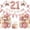 A002- Rose Gold (Style B), variant on Rose Gold Birthday Party Decorations Balloon Set - Includes Happy Birthday Banner, Number 30 Foil Balloon, Confetti Balloons, Bunting Flags for Women, Girls, 30th Birthday Celebrations