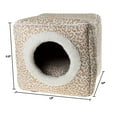 thumbnail image 2 of PETMAKER Cat House for Rabbits, Guinea Pigs and Other Animals, Animal Print, 2 of 8