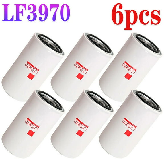 LF3970 Oil Filter For Cummins 3937736,3937144 *(6 Pack)*