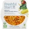 Gerber Freshful Start Organic Veggie Entree Bowl, Squash, Tomato & Kale with Orzo in a Tomato Basil Seasoning, 4 oz Bowl, 2 Count