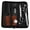 Lychee pattern 8-piece set, variant on Left-Hand Scissors barber scissors hair salon left-handed flat tooth scissors 6-inch professional left-hand hairdressing scissors suit-Single tooth clipper