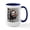 White/Navy Inside, variant on CafePress - Meet The Challenge Large Mug - 15 oz Ceramic Large White Novelty Mug