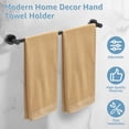 thumbnail image 5 of FUYGRCJ Towel Bar Retractable Stainless Steel Towel Holder Adjustable 13.8 to 24.8 Inch Wall Mounted Towel Rack Space Saving Towel Hanger Rustproof Towel Organizer Rod for Bathroom Kitchen, 5 of 10