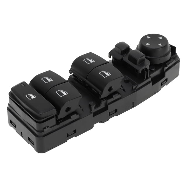 Interruptor de ventana eléctrica Unique Bargains No.61319297349 Interruptor de control de ventana para BMW X1 2016 xDrive28i 2.0L L4 - Gas Plástico Negro
