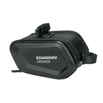 RZAHUAHU Saddle Bag Waterproof Hard Shell Bike Under Seat Bag Cycling Bike Pannier Bag
