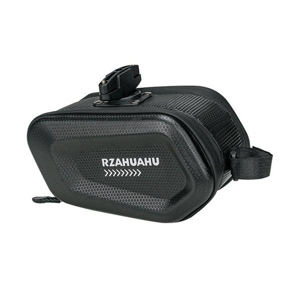 RZAHUAHU Saddle Bag Waterproof Hard Shell Bike Under Seat Bag Cycling Bike Pannier Bag