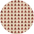 thumbnail image 1 of Ahgly Company Tapis d'Intérieur Lavable en Machine Carré Transitionnel Vanille Or, 3 Pieds Carré, 1 of 7