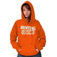 thumbnail image 3 of Hunting Legend Awesome Hunter Unisex Plus Fleece Graphic Hoodie Brisco Brands 4X, 3 of 5