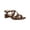 Tan Soft Tumble, variant on Womens Jordan Double Strap slingback Slingback Sandals