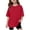 Z03 3-Red, variant on RTKFRFLM Girls Butterfly Print T-Shirt Fashionable Short Sleeve Loose Fit Tee Top Kids Summer Graphic Butterfly Shirt Soft Breathable Cotton Trendy Casual Playwear for Girls