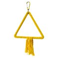 thumbnail image 2 of LiMimmuu Parrot Sewing Toy Parrot Perch Toy Bite Resistant Parrot Sewing Toy Parrot Sewing Toy Bite Resistant Rope Cockatiel Conure Parakeet Birds Triangle, 2 of 7