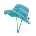 thumbnail image 4 of Husfou Kids Sun Hat, Summer Toddler Hats Breathable for Girls Boys Baby UPF 50+ Beach Hat Adjustable for 12 months-5 years Wide Brim Caps Sun Protection Bucket Hat Children Hat, 4 of 4