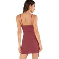 thumbnail image 2 of Vestido de mujer sexy con cuello en V asimétrico con pliegues laterales Xemadio WRMH-218-86, 2 of 5