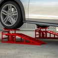 thumbnail image 5 of Mescukay 2 Pack Hydraulic Car Ramps, 6600lbs 3T Low Profile Auto Car Truck Vehicle Service Ramps Lift for Garage Car Repair, 5 of 6