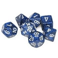 thumbnail image 2 of Chessex DND Dice Set-Chessex D&D Dice-16mm Speckled Stealth Plastic Polyhedral Dice Set-Dungeons and Dragons Dice ludes 7 Dice - D4 D6 D8 D10 D12 D20 D%, Various (CHX25346), 2 of 3