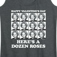 thumbnail image 3 of Golden Girls - Dozen Roses - Women's Racerback Tank Top, 3 of 5