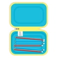 thumbnail image 4 of SpongeBob SquarePants Yellow Zipper Pencil Hard Case, 8.75" x 5.25", 4 of 8