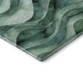 thumbnail image 3 of Addison Rugs Mayfield Premium Machine Washable Transitional Swirls Teal Rectangle Rug, 10' x 14', 3 of 6