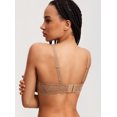 thumbnail image 3 of DOBREVA Women's Lace Push Up Bra Underwire, Padded, Full Coverage, Everyday Bras, 3 of 5
