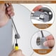 thumbnail image 4 of Hydraulic Struts, Gas Struts 4pcs Kitchen Door Hinges 100n Furniture Struts, Gas Struts For Lifting Kitchen Cabinet Doors With Screws, 4 of 5