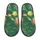 thumbnail image 1 of Fotbe Vegan Pantuflas Peludas para Mujer con Estampado, Zapatillas de Peluche, Zapatos de Invierno para Casa, Uso Interior y Exterior-Medium, 1 of 8