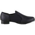 thumbnail image 3 of Dynadans Women's Men's Slip on Black Tap Shoes for Big Kid/Adult, 3 of 6