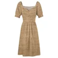 thumbnail image 5 of Burlap fiber Texture Background Pattern Sleeveless Dress Woman clothes, 5 of 7