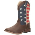 thumbnail image 2 of Roper Men's American Patriot Western Boot, Brown, 12 D US, 2 of 3