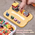 thumbnail image 2 of Estuche organizador de juguetes Joyingbaby de 3 capas con tapas, color limón, 2 of 7