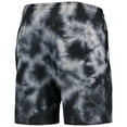 thumbnail image 3 of Men's New Era Black San Francisco 49ers Tie-Dye Shorts, 3 of 3