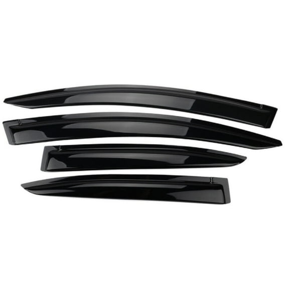Geelife For Honda 2012-15 Civic Sedan Slim Style Window Visors Rain Sun Guard Deflector