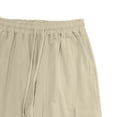 thumbnail image 7 of Kureaily Mens Cotton Yoga Pants Elastic Waist Trousers Casual Summer Beach Cargo Pants, 7 of 7