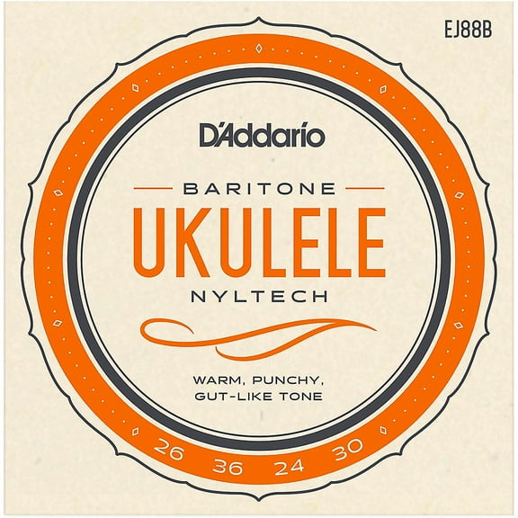 D'Addario EJ88B Nyltech Ukulele Strings, Baritone