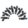 thumbnail image 3 of Fuel Injectors 12580426 SCITOO 4 Holes Fuel Injector Kits fit for Chevrolet Avalanche Express Silverado Suburban 1500/Silverado 1500 Classic/Tahoe, for GMC Savana Sierra 1500/Yukon, Set of 8, 3 of 5