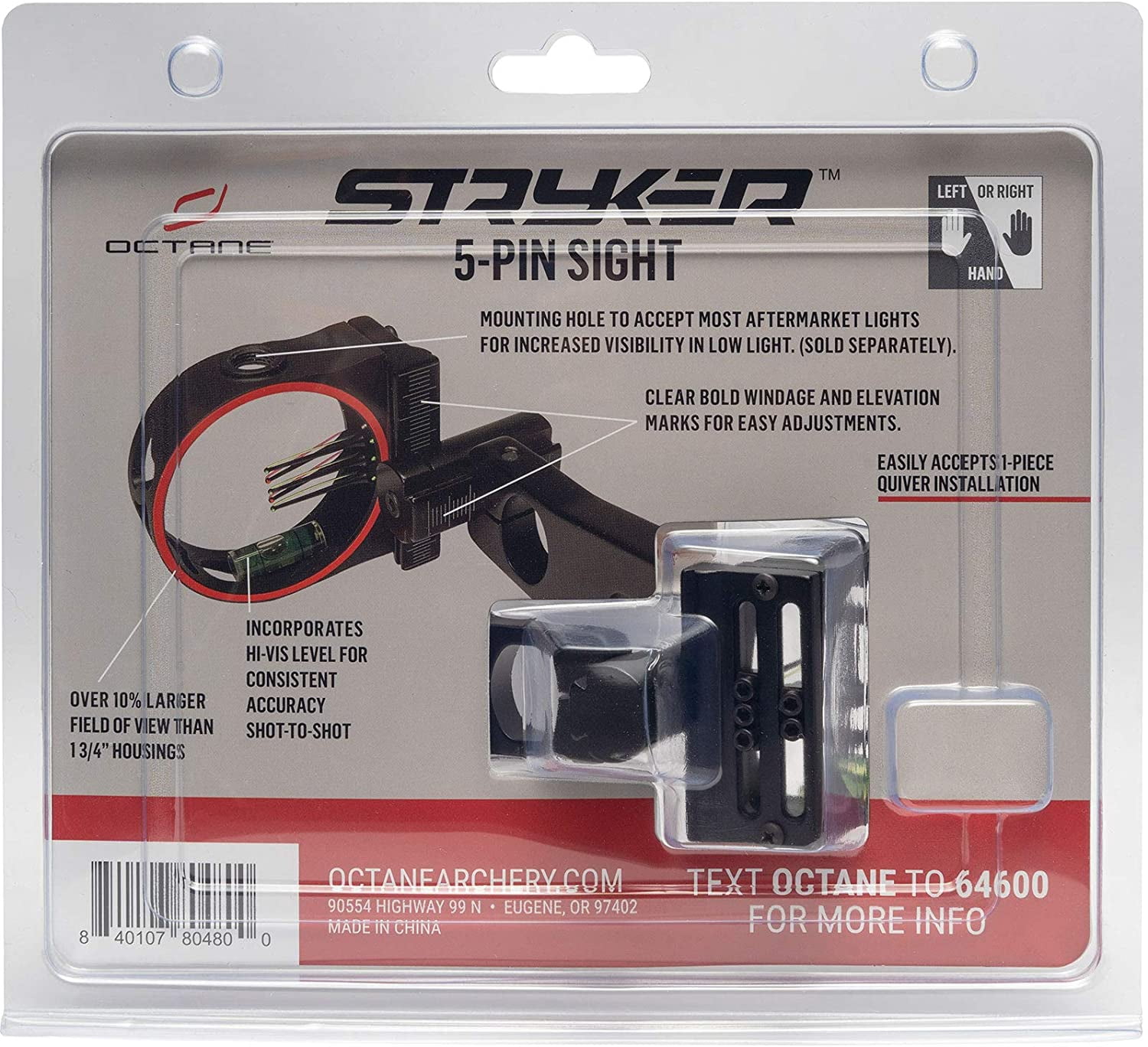 Octane Stryker 5 Pin Bow Sight