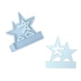 thumbnail image 2 of Star Decorative Ornaments Candlestick Gypsum Mold | Silicone DIY Star-Shaped Candle Holder Mold | Unique Sparkling Starlight Design | Reusable for Plaster or Cement | 1 Piece | Easy to Use, 2 of 4