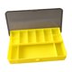 thumbnail image 3 of Caja de aparejos de pesca Organizador de equipo de pesca Caja de señuelos resistente con múltiples compartimentos para Amarillo, 3 of 8