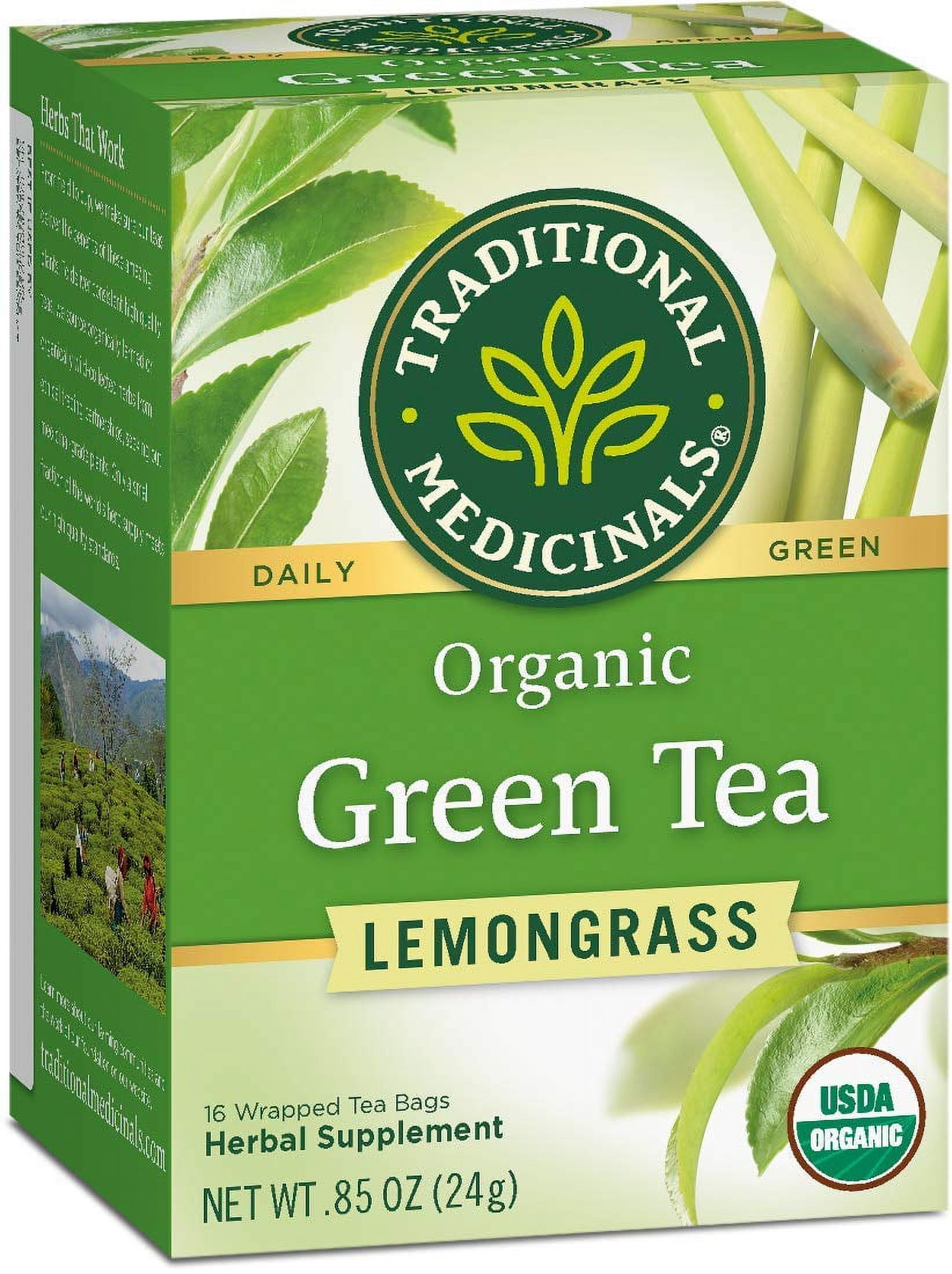 Traditional Medicinals Organic Hibiscus Herbal Tea, 16 Tea Bags