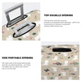 thumbnail image 5 of Daiia Cute Alpaca Luggage Cover, Thickened Washable Travel Luggage Covers, Elastic Unique Baggage Covers for 18-20 inch Luggage-Large, 5 of 9