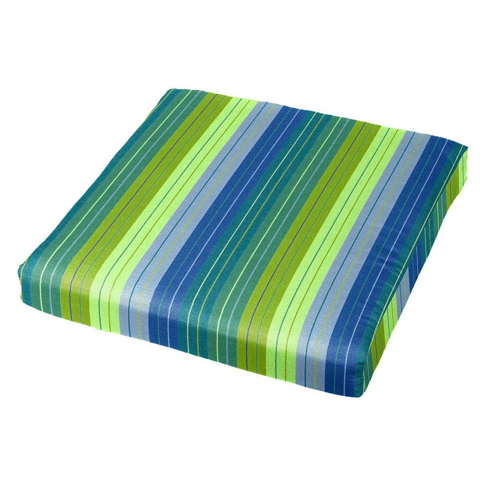 Cushion Source Sunbrella Striped 20 x 18 in. Chair Pad