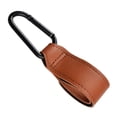thumbnail image 2 of Ganchos para cochecito de bebé, ganchos para cochecito, mosquetón, multiusos, ganchos para cochecito, accesorios para cochecito, bolsas de compras , MARRÓN Marrón, 2 of 8