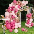 thumbnail image 2 of Ayieyill 156pcs Pink Balloon Garland Arch Kit for Baby Shower, Wedding, Birthday, Party Decorations, 2 of 7